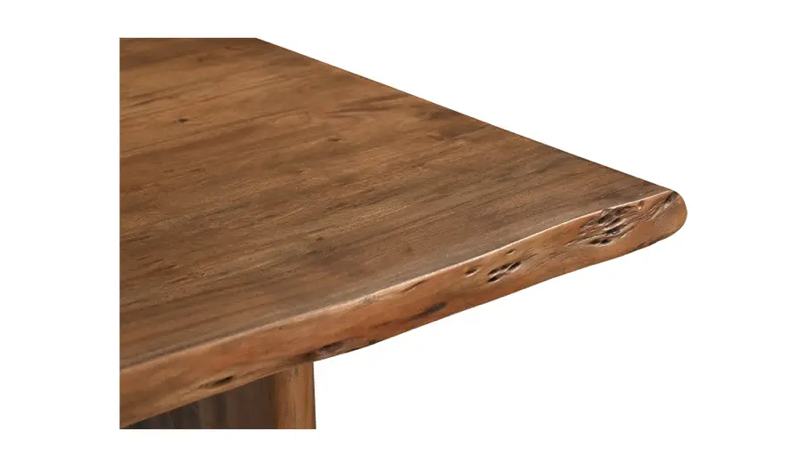 Lila Small Dining Table Brown by Moe's Home at Eve Furniture