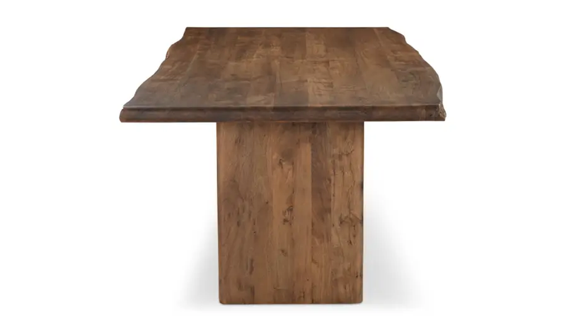 Lila Small Dining Table Brown by Moe's Home at Eve Furniture
