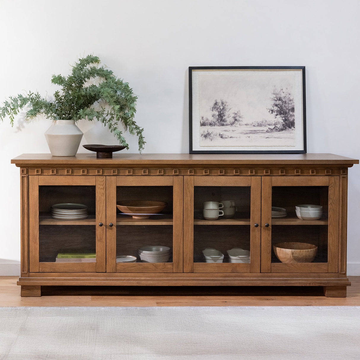 Lillian Brown Sideboard by Moe's Home at Eve Furniture