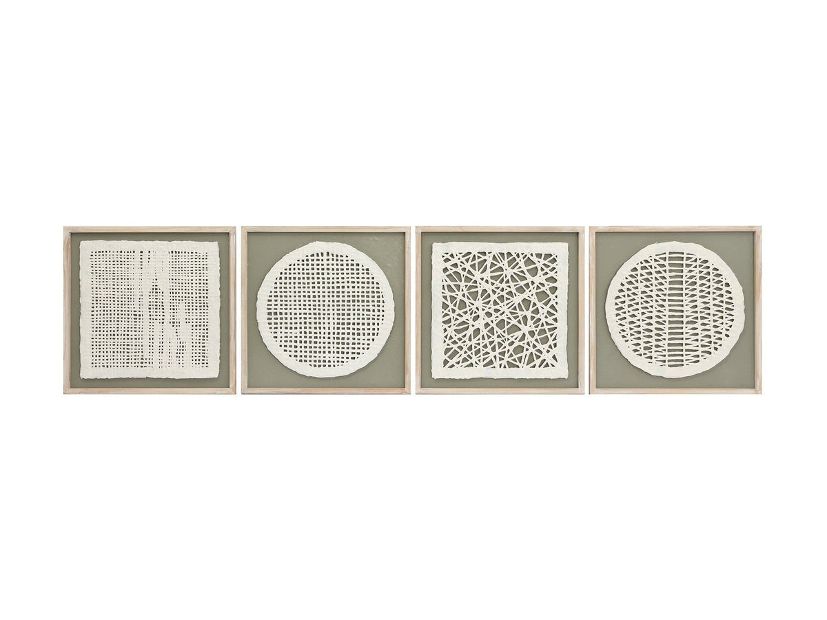 Lillian Green Wall Art by Crestview at Eve Furniture