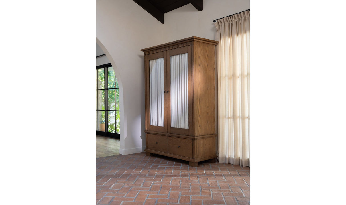 Lillian Tall Cabinet Brown by Moe's Home at Eve Furniture