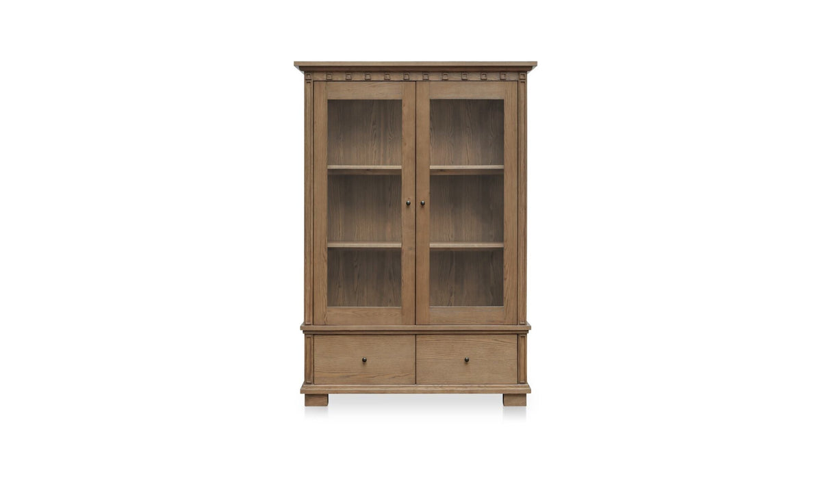 Lillian Tall Cabinet Brown by Moe's Home at Eve Furniture