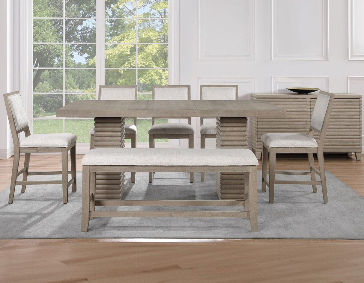 Lily 25″ Counter Bench by Steve Silver at Eve Furniture