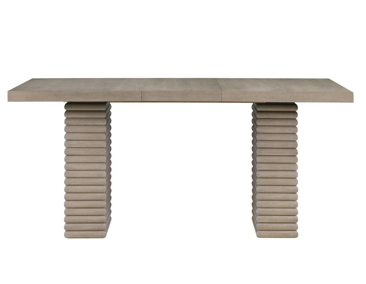 Lily 60-78″ Counter Table w/18″ Leaf by Steve Silver at Eve Furniture