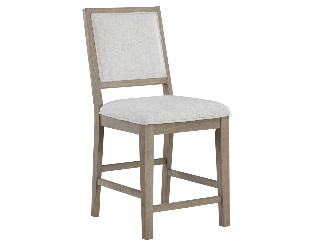 Lily Greige Counter Height Dining Set by Steve Silver at Eve Furniture