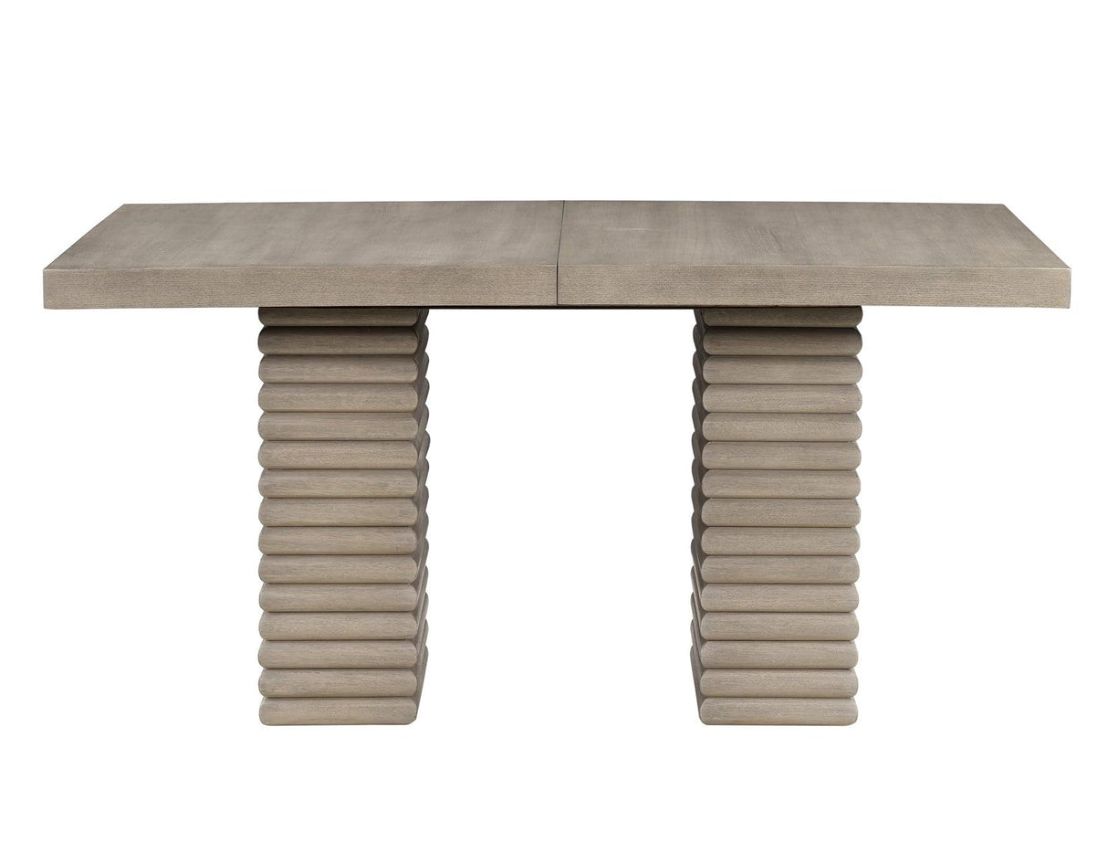 Lily 60-78″ Dining Table w/18-inch Leaf by Steve Silver at Eve Furniture