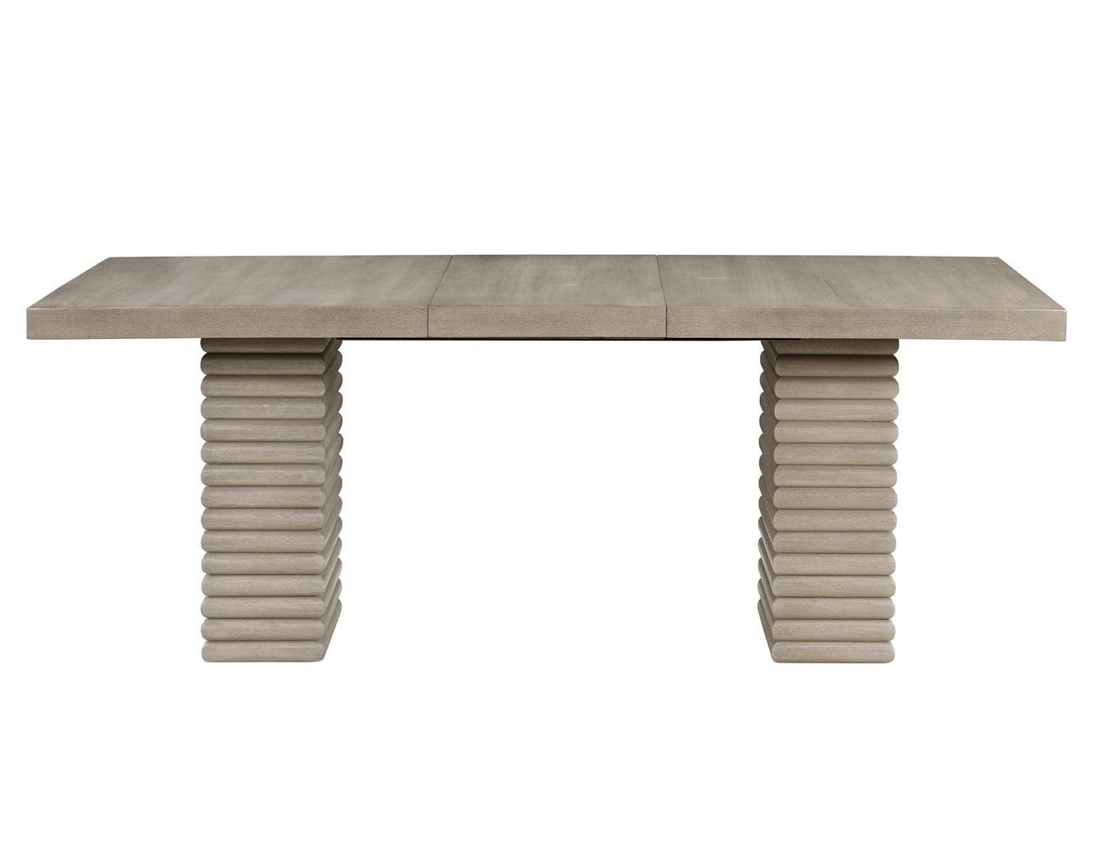 Lily 60-78″ Dining Table w/18-inch Leaf by Steve Silver at Eve Furniture