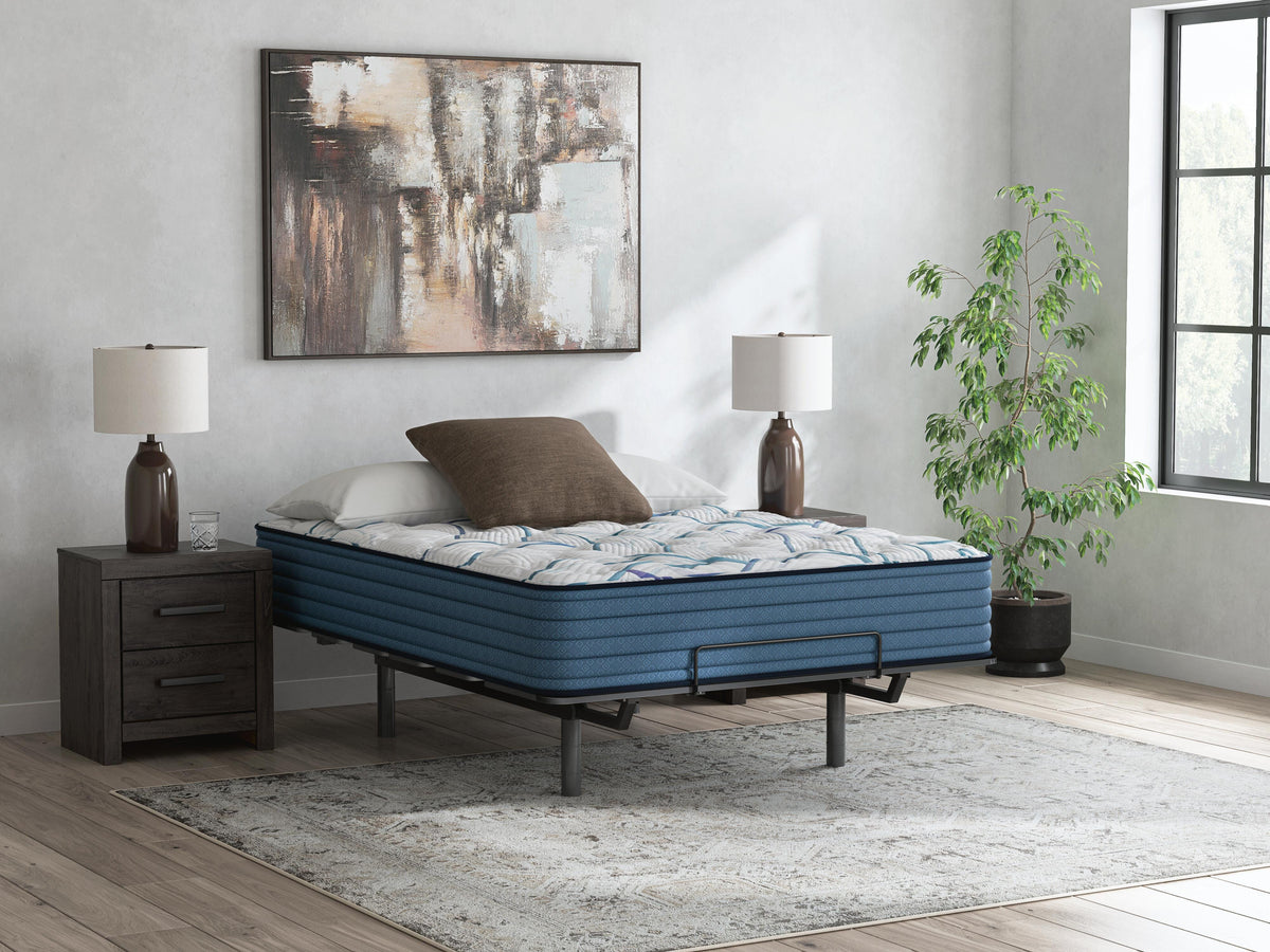 Limited Edition 3.0 White California King Plush Mattress by Ashley at Eve Furniture