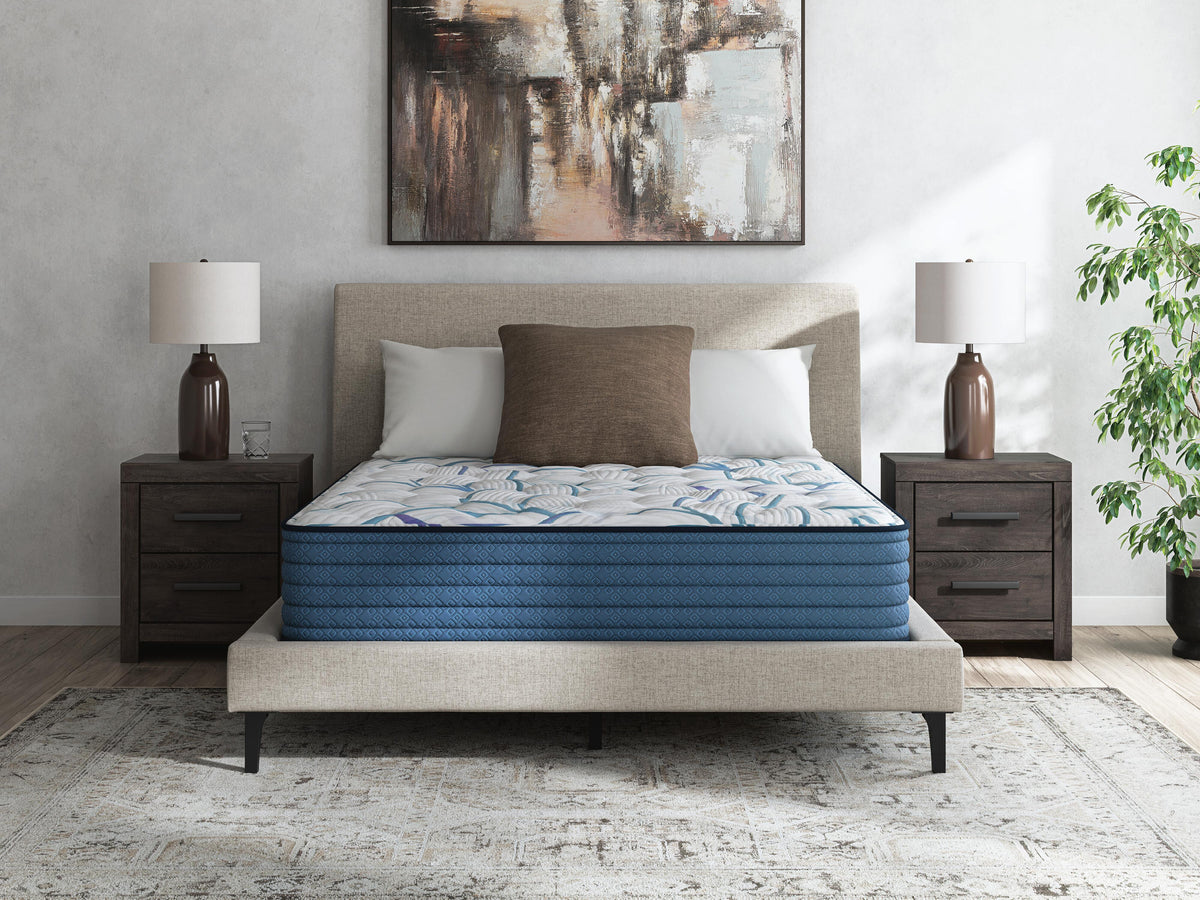 Limited Edition 3.0 White California King Plush Mattress by Ashley at Eve Furniture