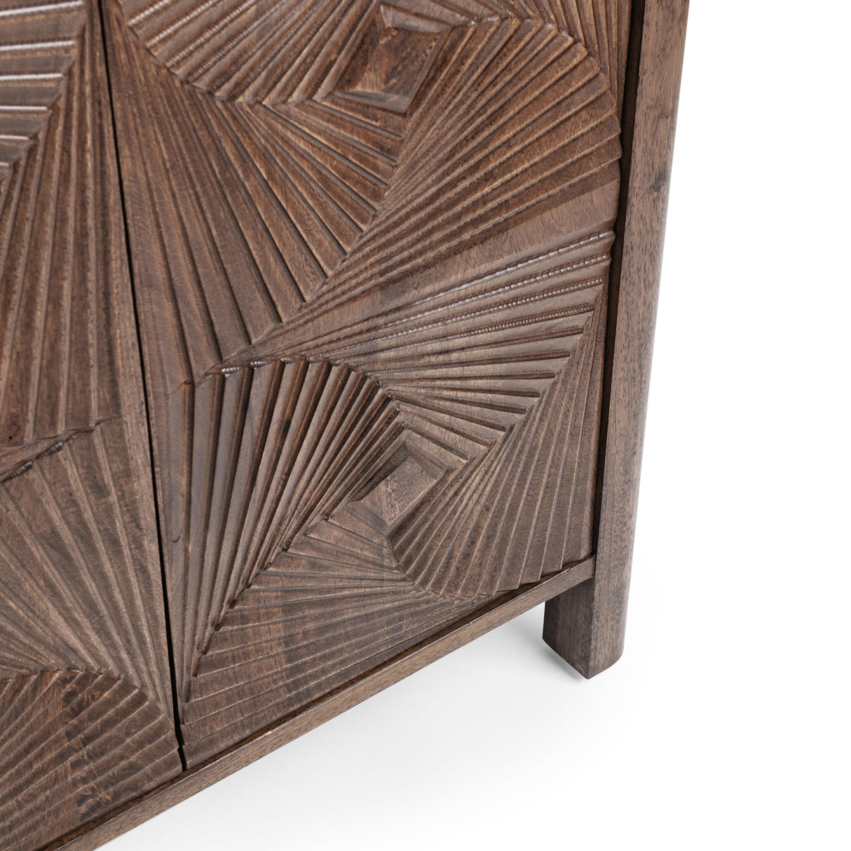 Lina Kona Brown 4 Door Cabinet by Classic Home at Eve Furniture