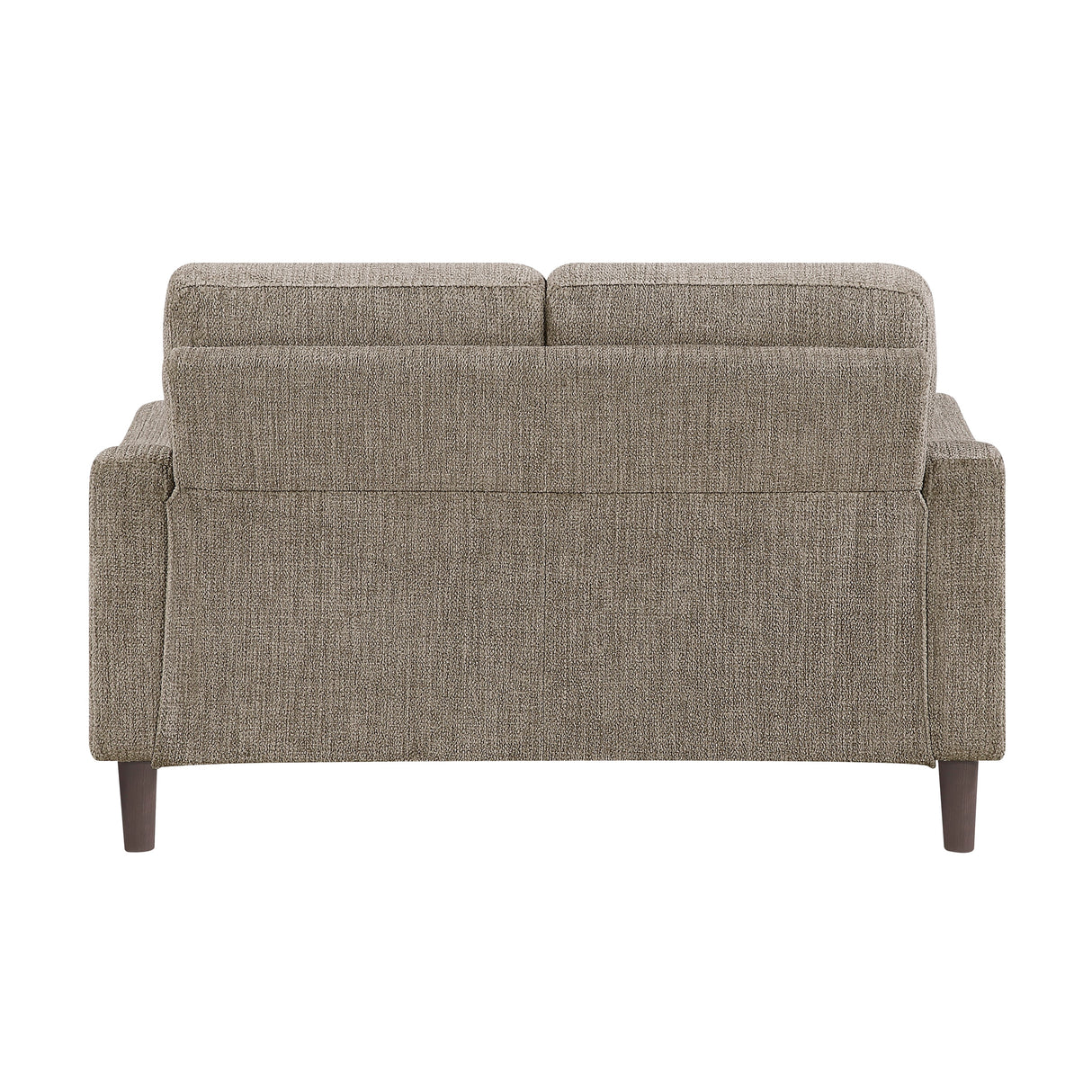 Linden Brown Loveseat by Homelegance at Eve Furniture