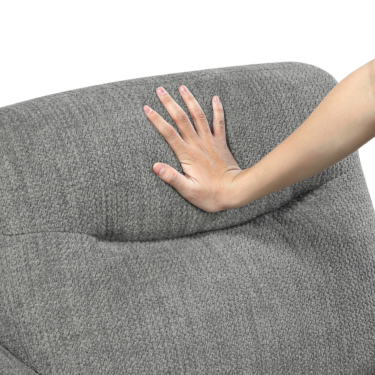 Linden Gray Loveseat by Homelegance at Eve Furniture
