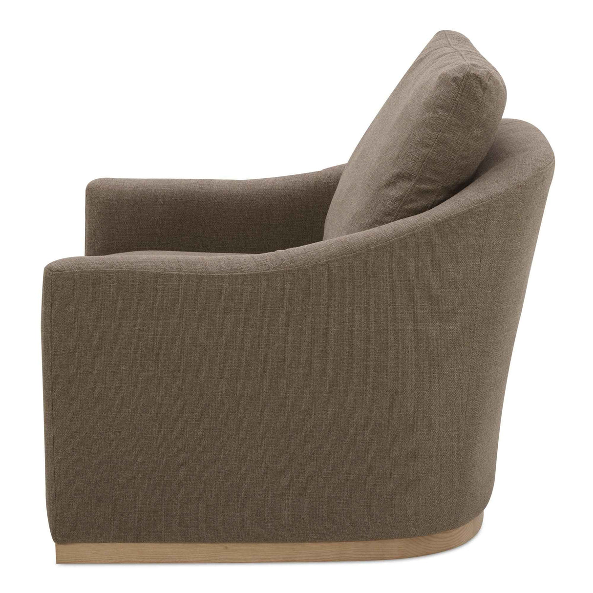 Linden Soft Taupe Swivel Chair