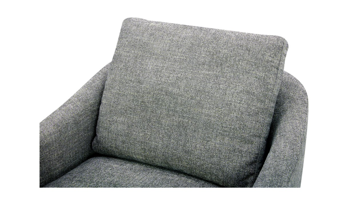 Linden Swivel Chair Slated Moss by Moe's Home at Eve Furniture