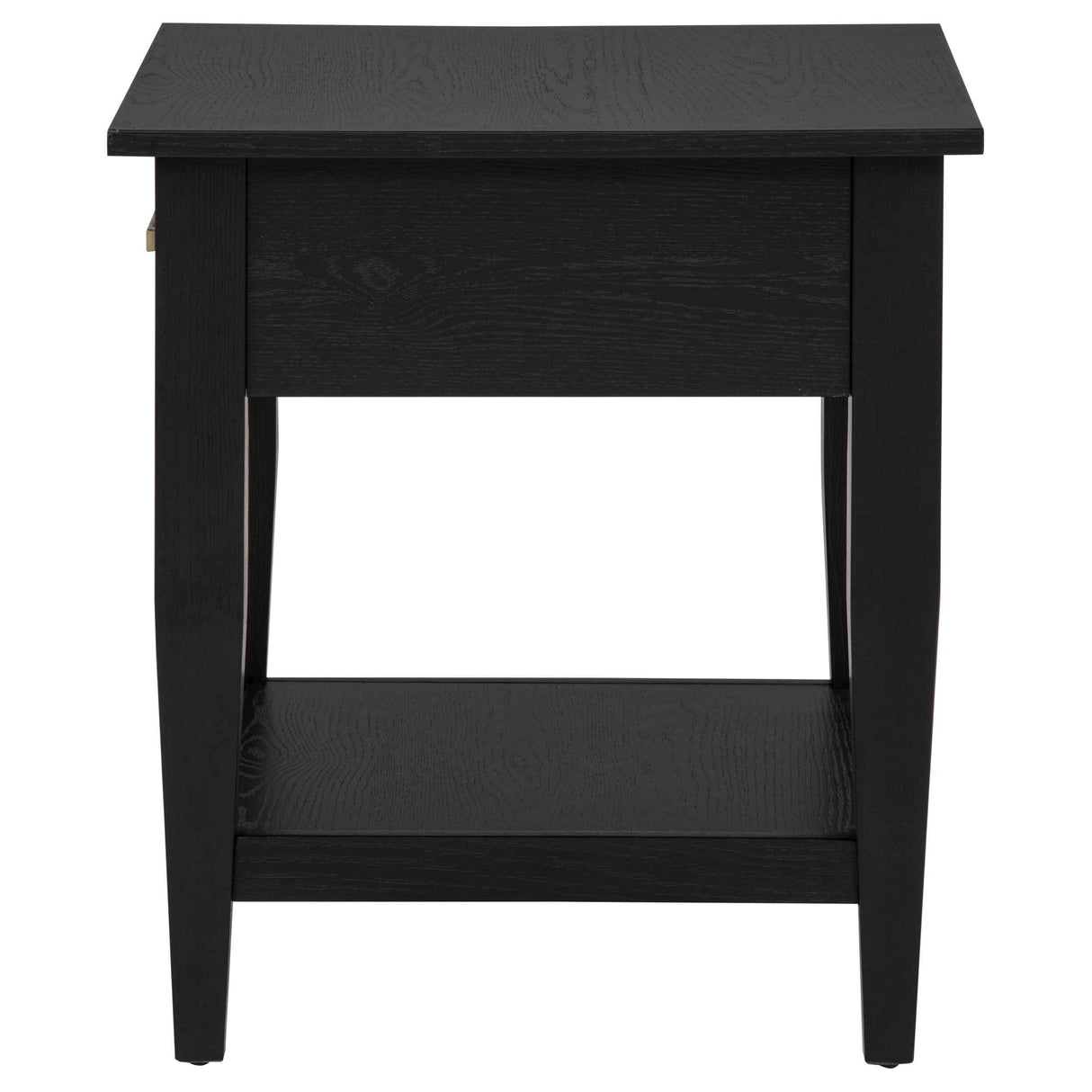 Lindenton Black 1-drawer Wood Occasional Side End Table by Coaster at Eve Furniture