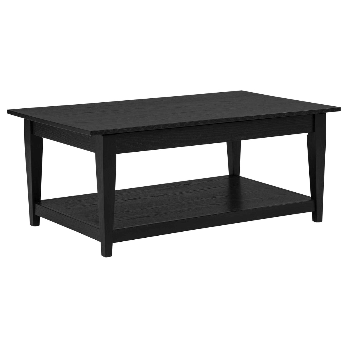 Lindenton Black 3-piece Wood Lift-Top Coffee and End Table Set by Coaster at Eve Furniture