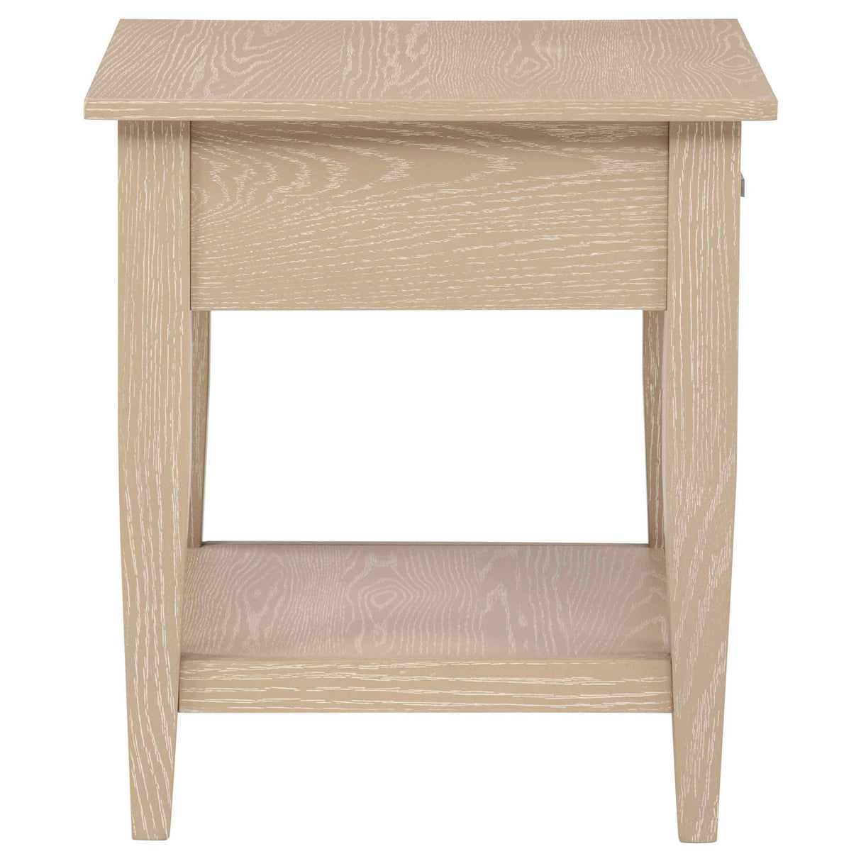 Lindenton Blonde 1-drawer Wood Occasional Side End Table by Coaster at Eve Furniture