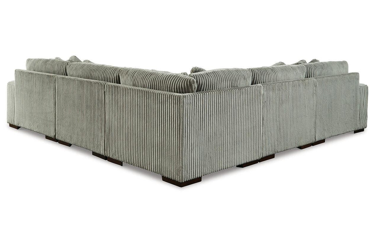 Lindyn Fog 5-Piece Modular Sectional by Ashley at Eve Furniture