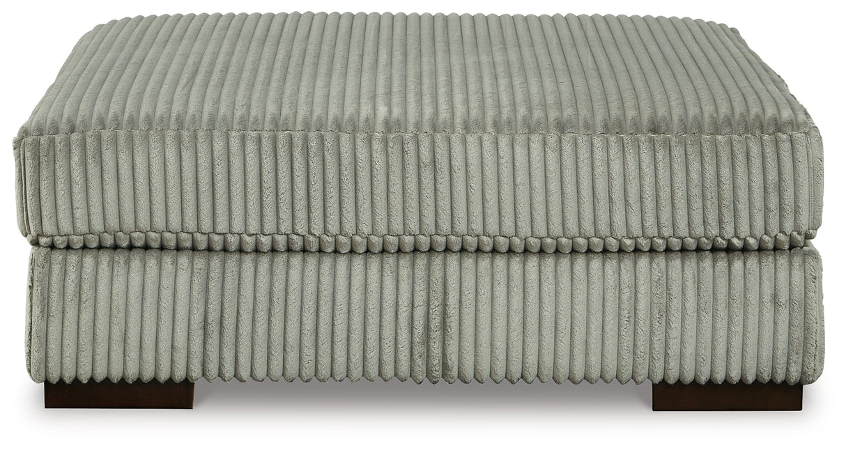 Lindyn Fog 5-Piece Sectional with Ottoman by Ashley at Eve Furniture