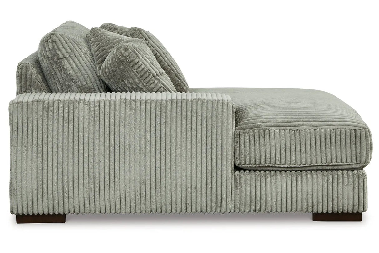 Lindyn Fog Left-Arm Facing Corner Chaise by Ashley at Eve Furniture