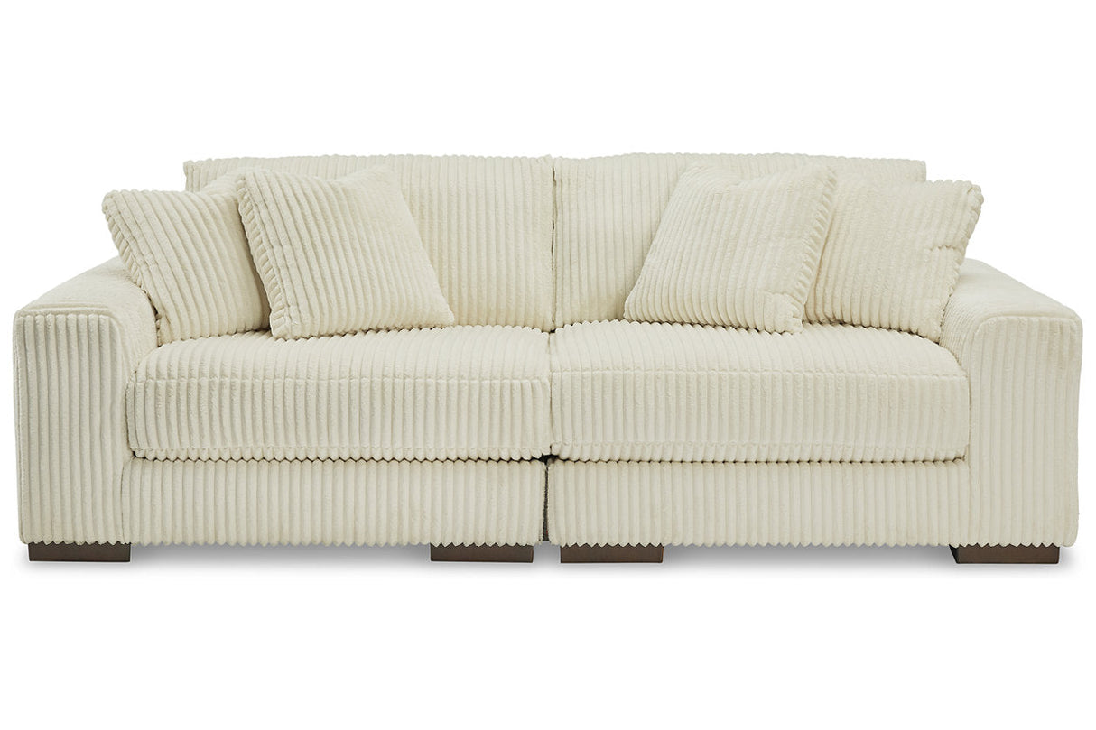 Lindyn Ivory 2-Piece Sectional Sofa by Ashley at Eve Furniture