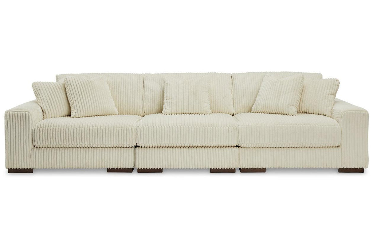 Lindyn Ivory 3-Piece Modular Sofa by Ashley at Eve Furniture
