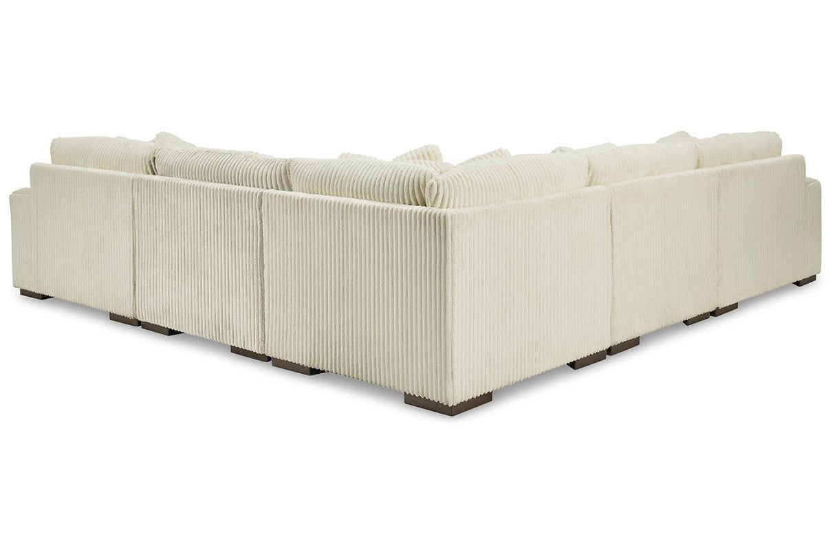 Lindyn Ivory 5-Piece Modular Sectional by Ashley at Eve Furniture