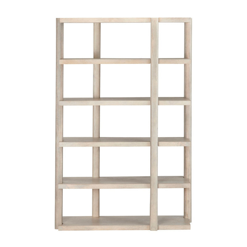 Linea Cream/Cream Etagere by Crestview at Eve Furniture