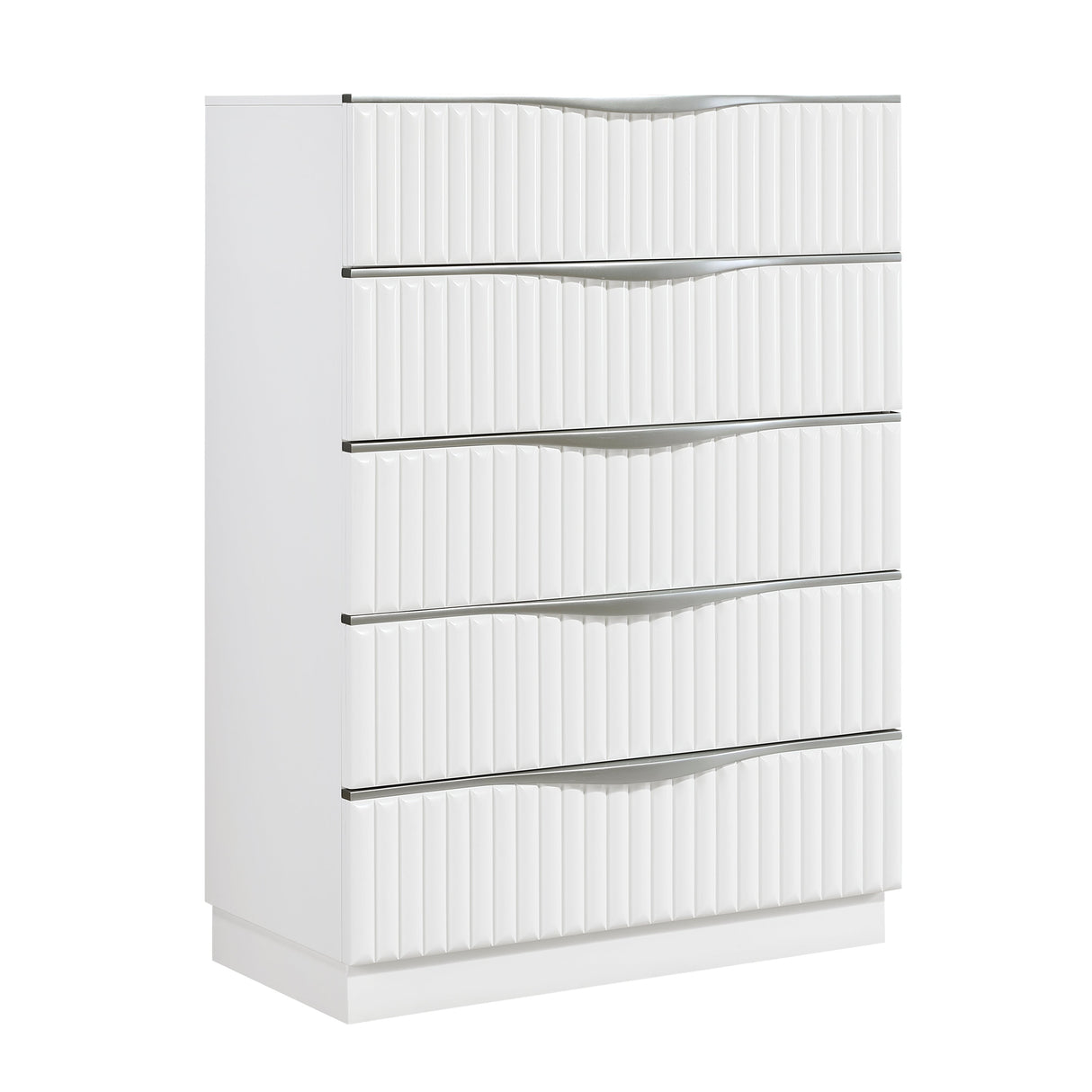 Linea Pearl White Chest by Homelegance at Eve Furniture