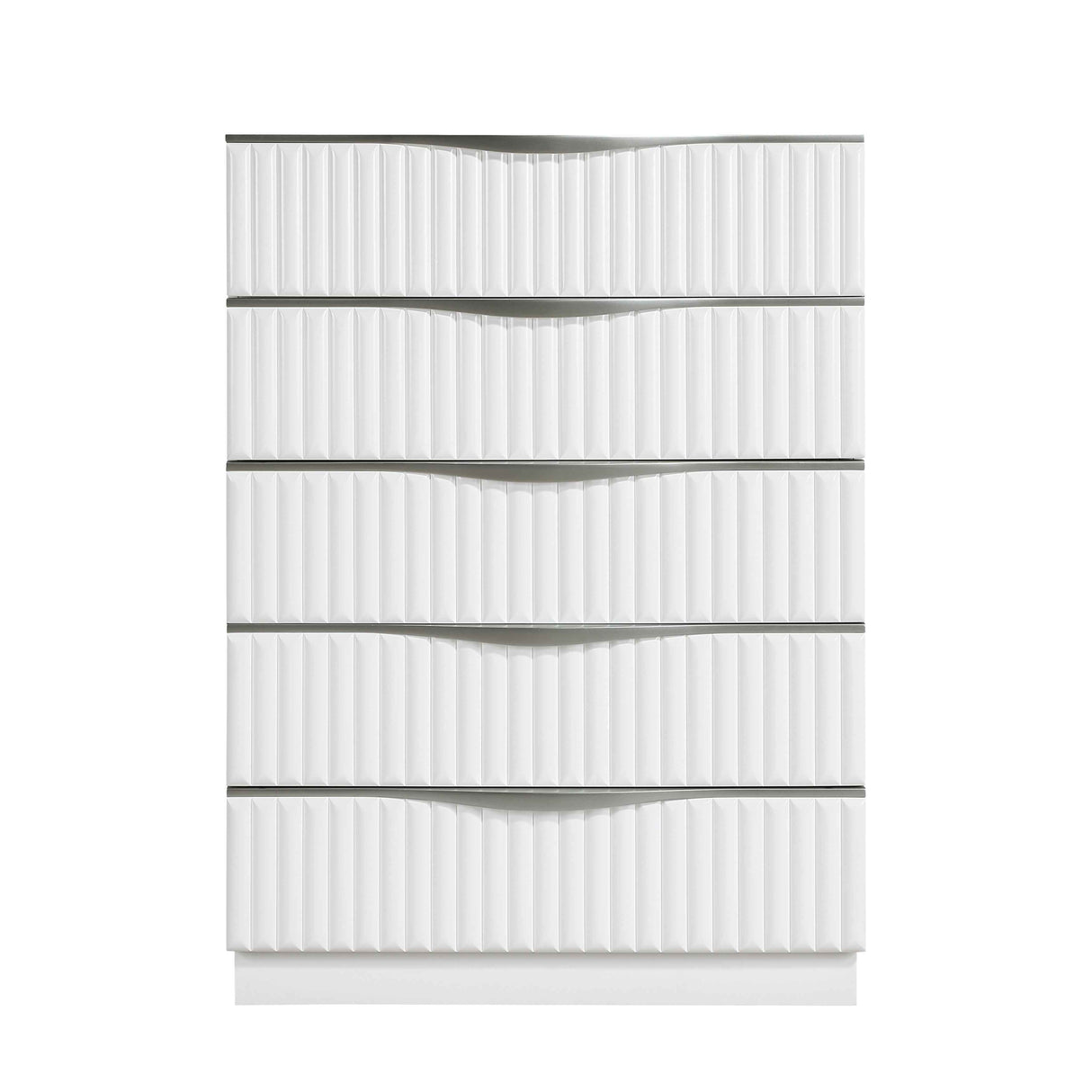 Linea Pearl White Chest by Homelegance at Eve Furniture