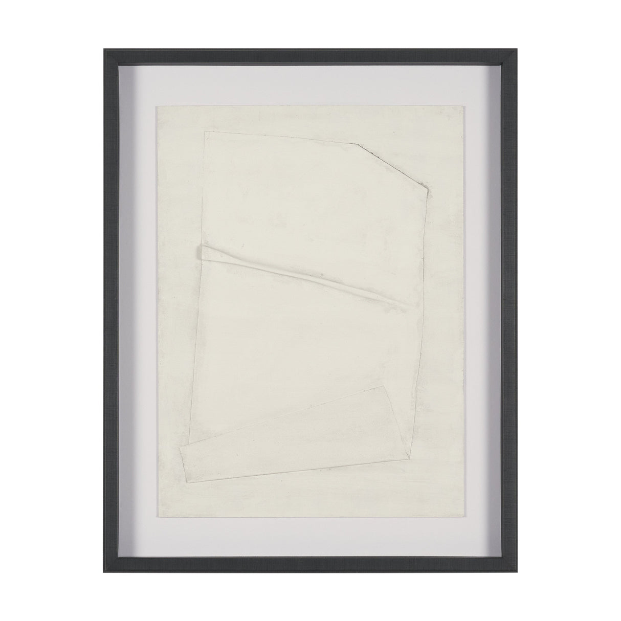 Linen Folds II by Mercana Studio Handmade Original Framed Artwork Matted under Glass by Mercana at Eve Furniture