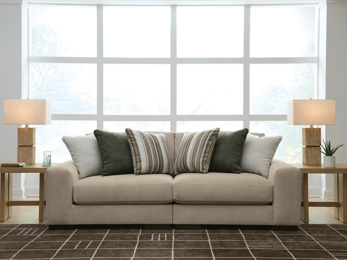 Linenhause Dune 2-Piece Sectional Loveseat by Ashley at Eve Furniture