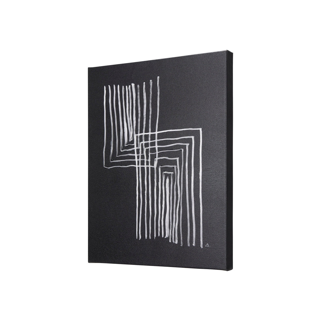 Lines II by Mercana Studio a Hand Embellished Textured Canvas by Mercana at Eve Furniture
