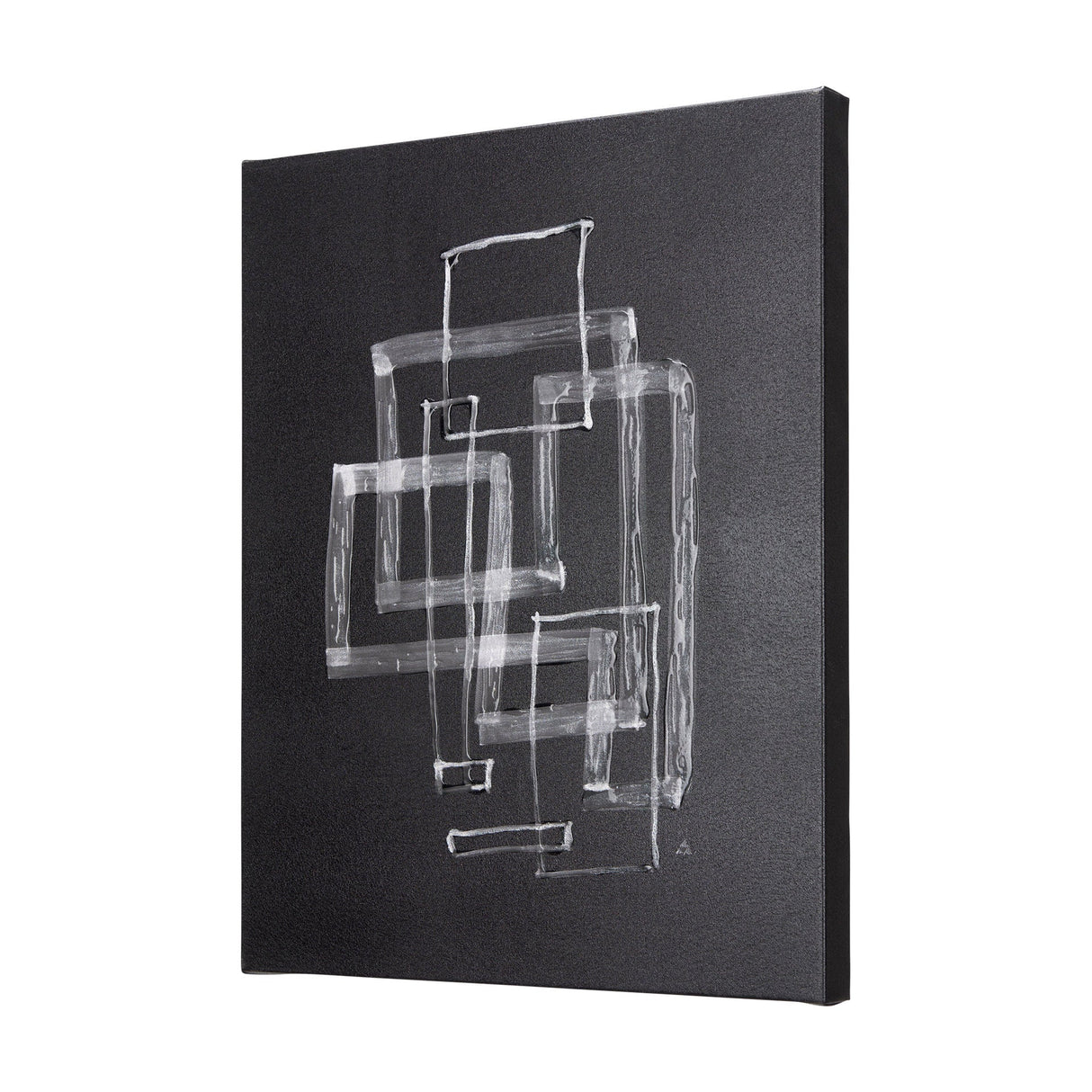 Lines III by Mercana Studio a Hand Embellished Textured Canvas by Mercana at Eve Furniture
