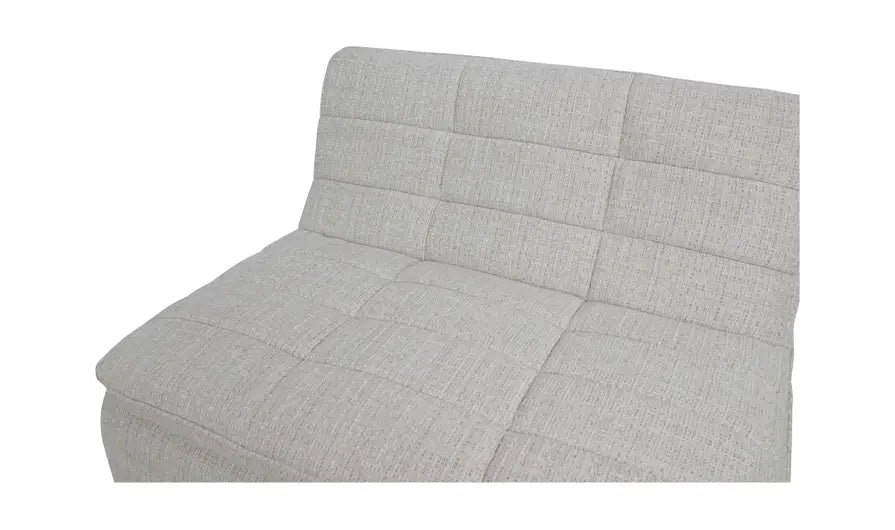 Lino Slipper Chair Textured Oat by Moe's Home at Eve Furniture