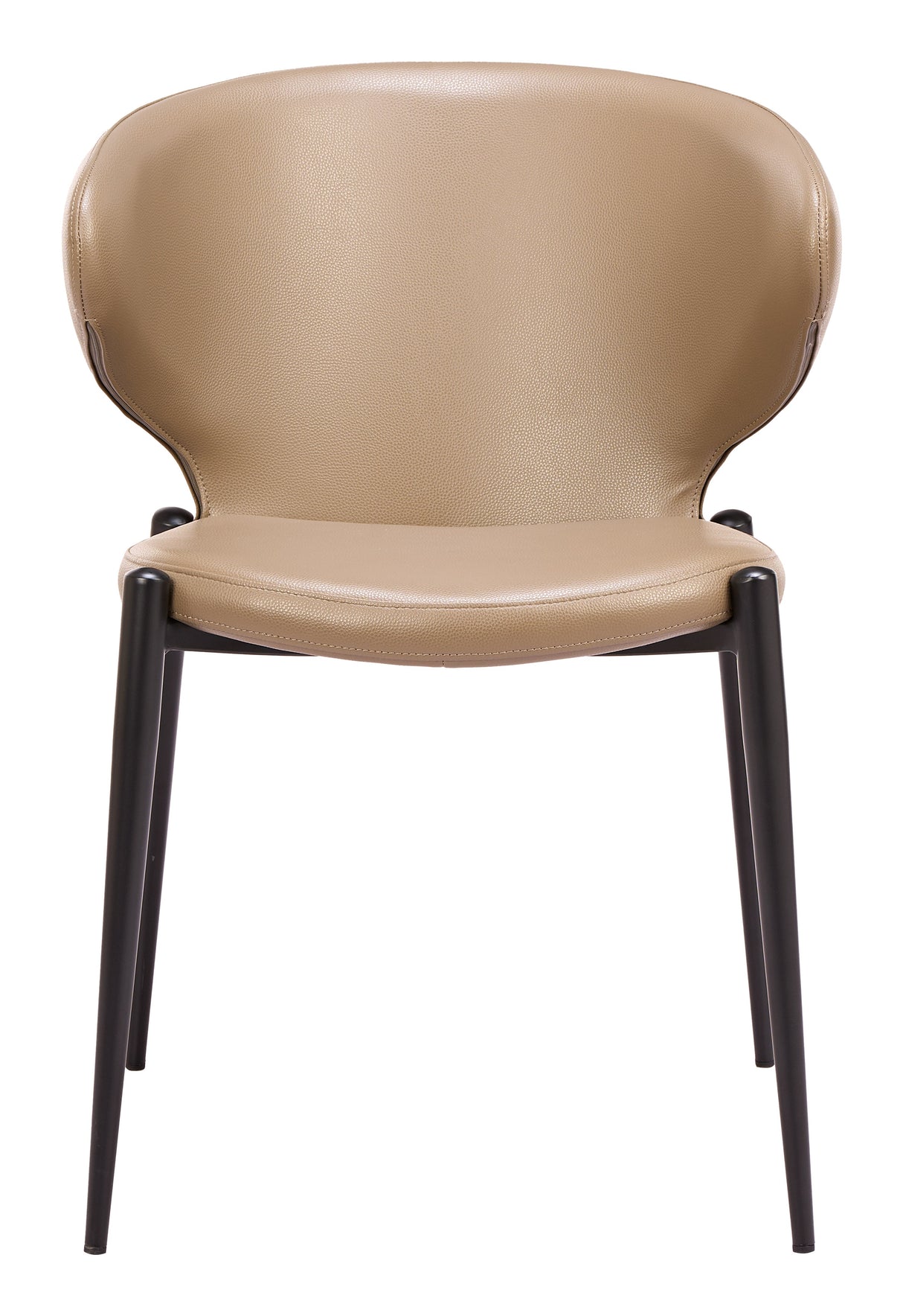 Lino Taupe Dining Chair (Set of 2) by Zuomod at Eve Furniture