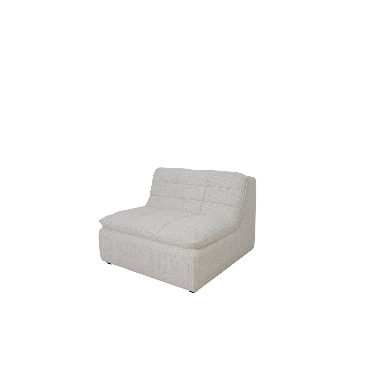 Lino Textured Oat Slipper Chair by Moe's Home at Eve Furniture