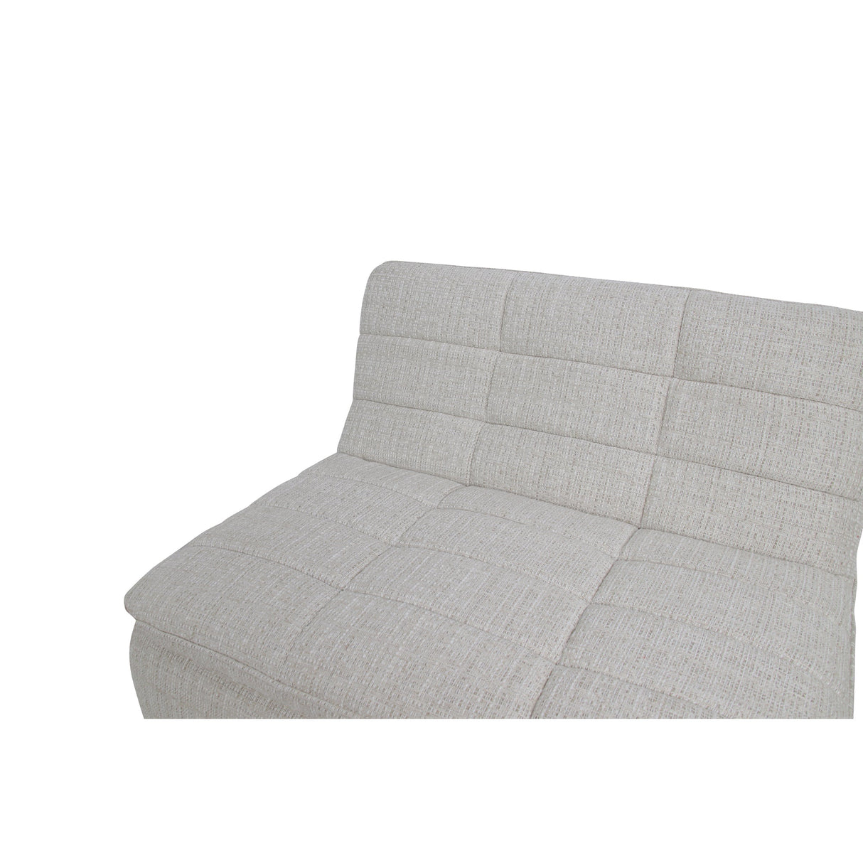 Lino Textured Oat Slipper Chair by Moe's Home at Eve Furniture