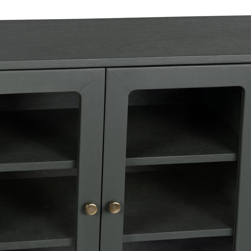 Linsey Green/Gray Sideboard by Crestview at Eve Furniture