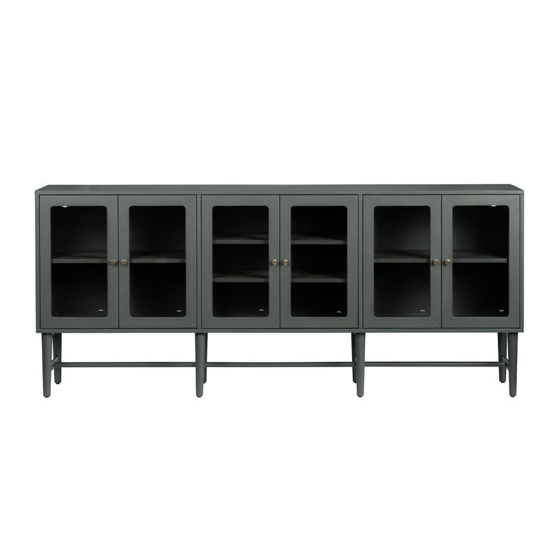 Linsey Green/Gray Sideboard by Crestview at Eve Furniture