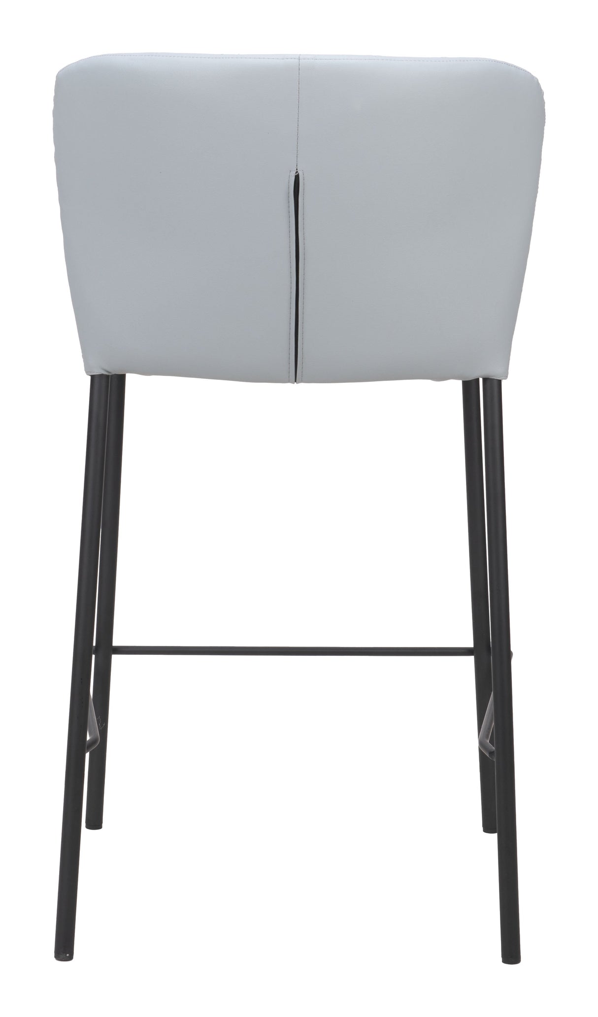 Linz Gray Counter Stool (Set of 2) by Zuomod at Eve Furniture