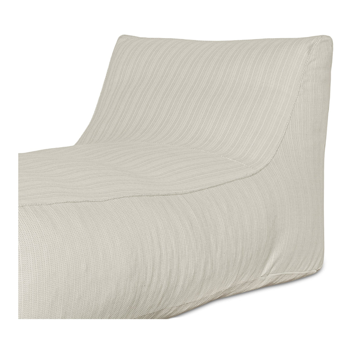 Lirio Cream Outdoor Chaise by Moe's Home at Eve Furniture