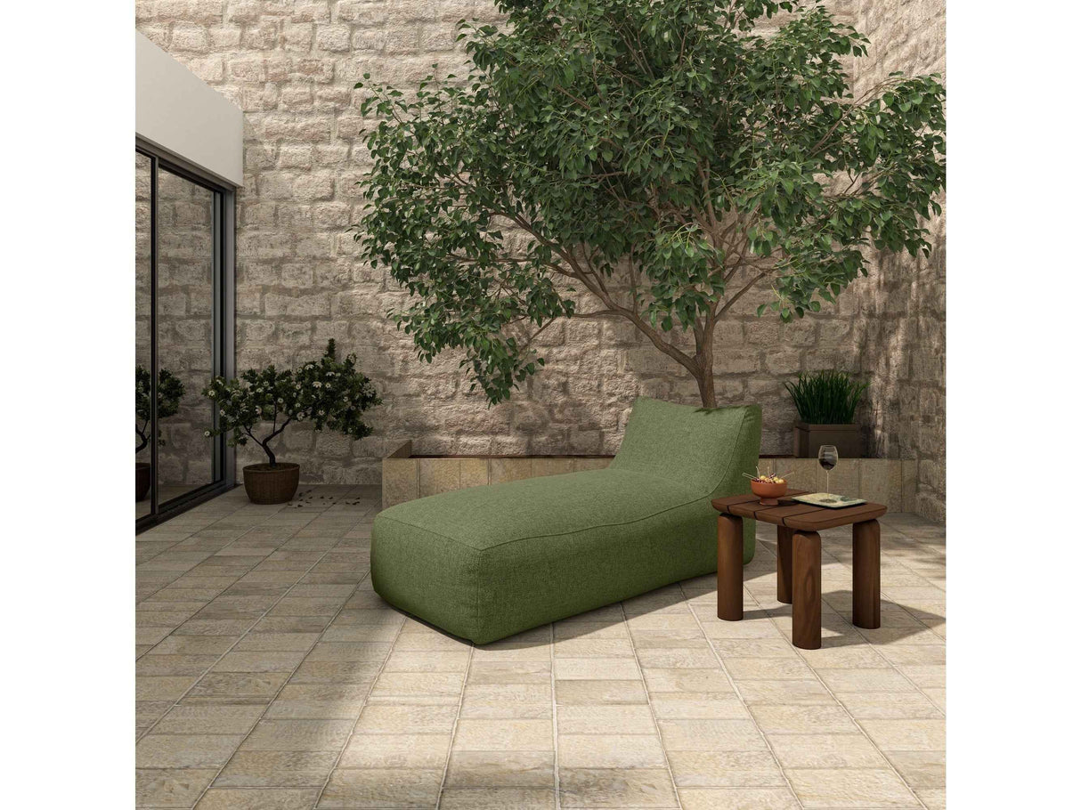 Lirio Green Outdoor Chaise by Moe's Home at Eve Furniture