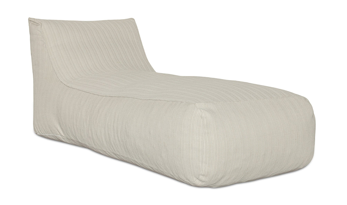 Lirio Outdoor Chaise Cream by Moe's Home at Eve Furniture