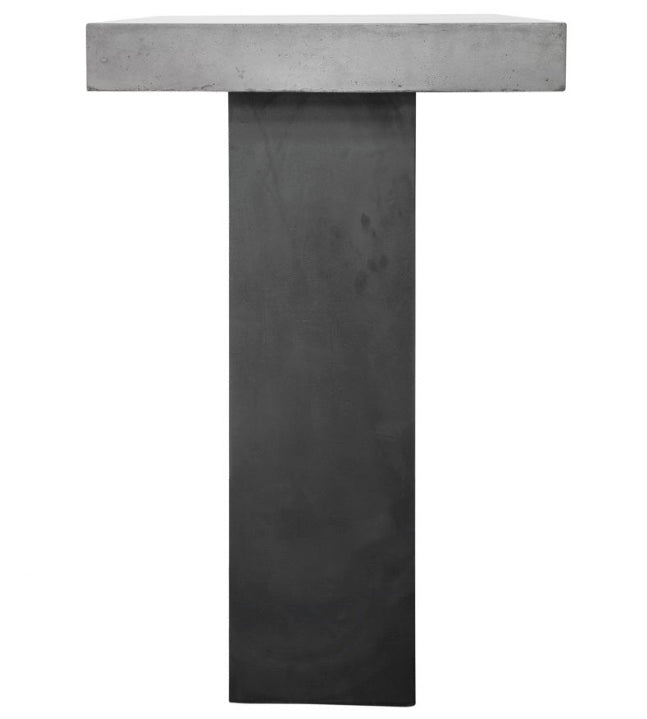 Lithic Outdoor Bar Table Dark Grey by Moe's Home at Eve Furniture