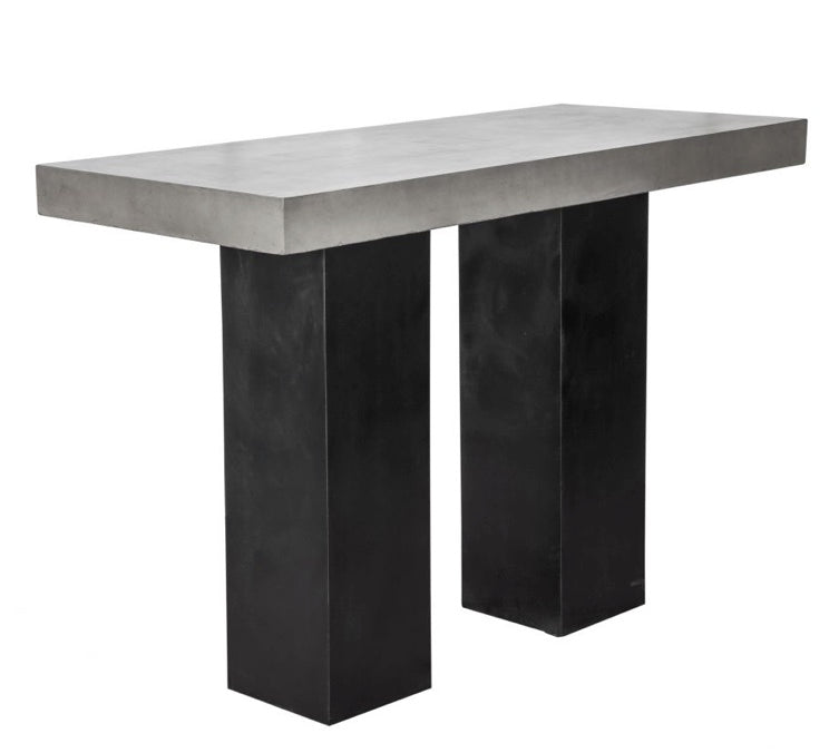 Lithic Outdoor Bar Table Dark Grey by Moe's Home at Eve Furniture