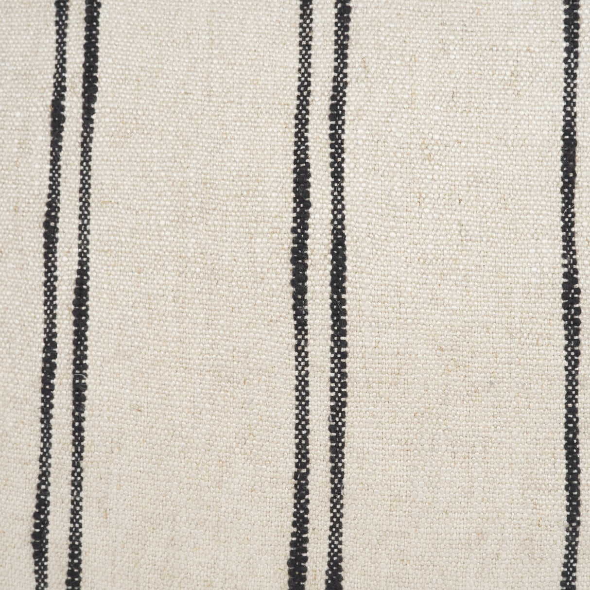 Liv 22x22 Cream w/ Black Stripes Decorative Pillow Cover by Mercana at Eve Furniture