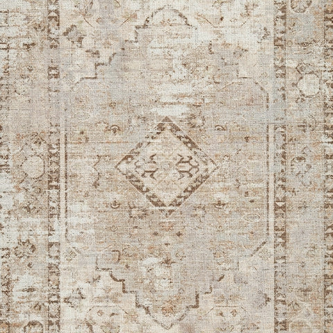 Livdon Brown/Beige/Gray Washable Medium Rug by Ashley at Eve Furniture