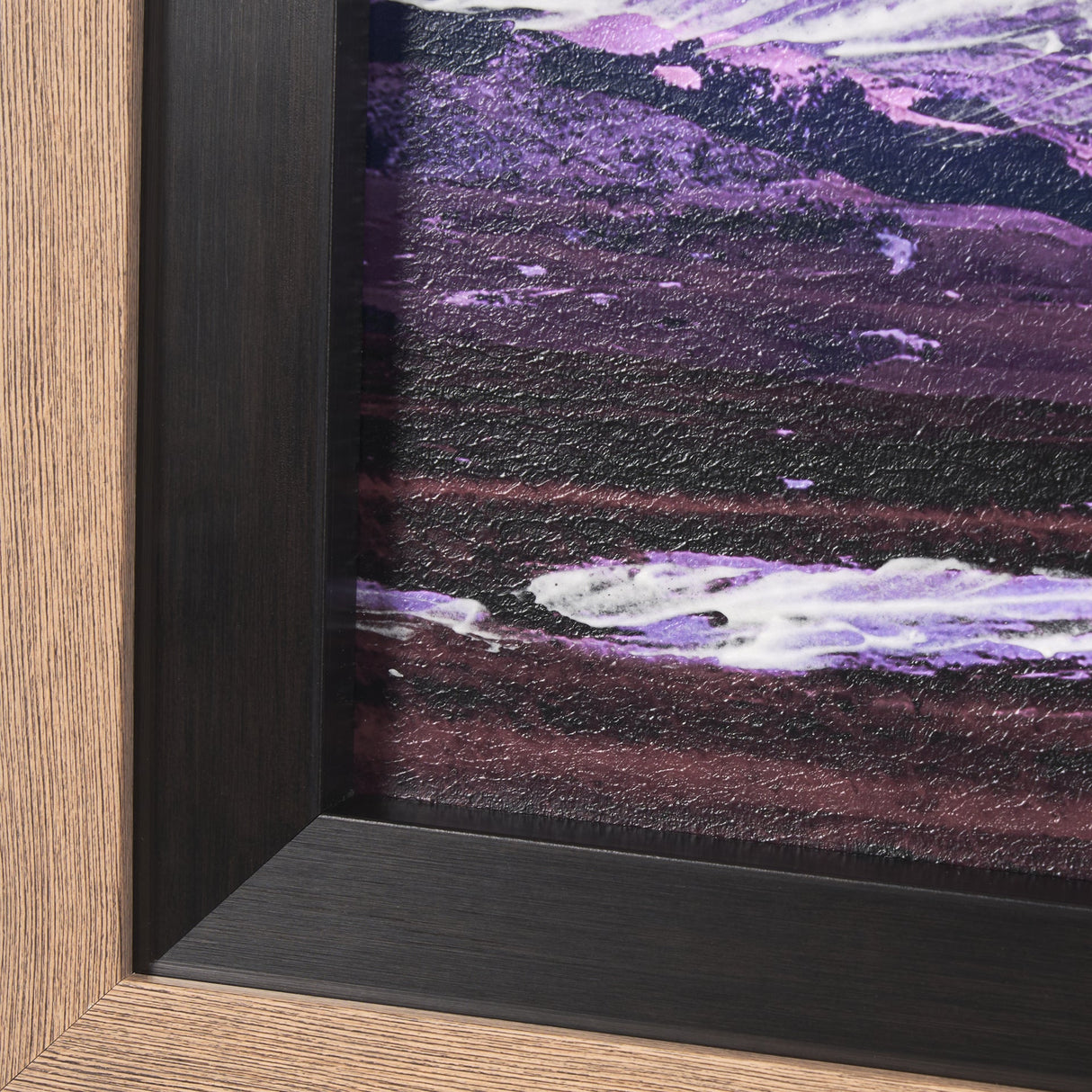Livingston Peak by Gary Blatter a Hand Embelished Textured Framed Photo Art Print Matted under Glass by Mercana at Eve Furniture