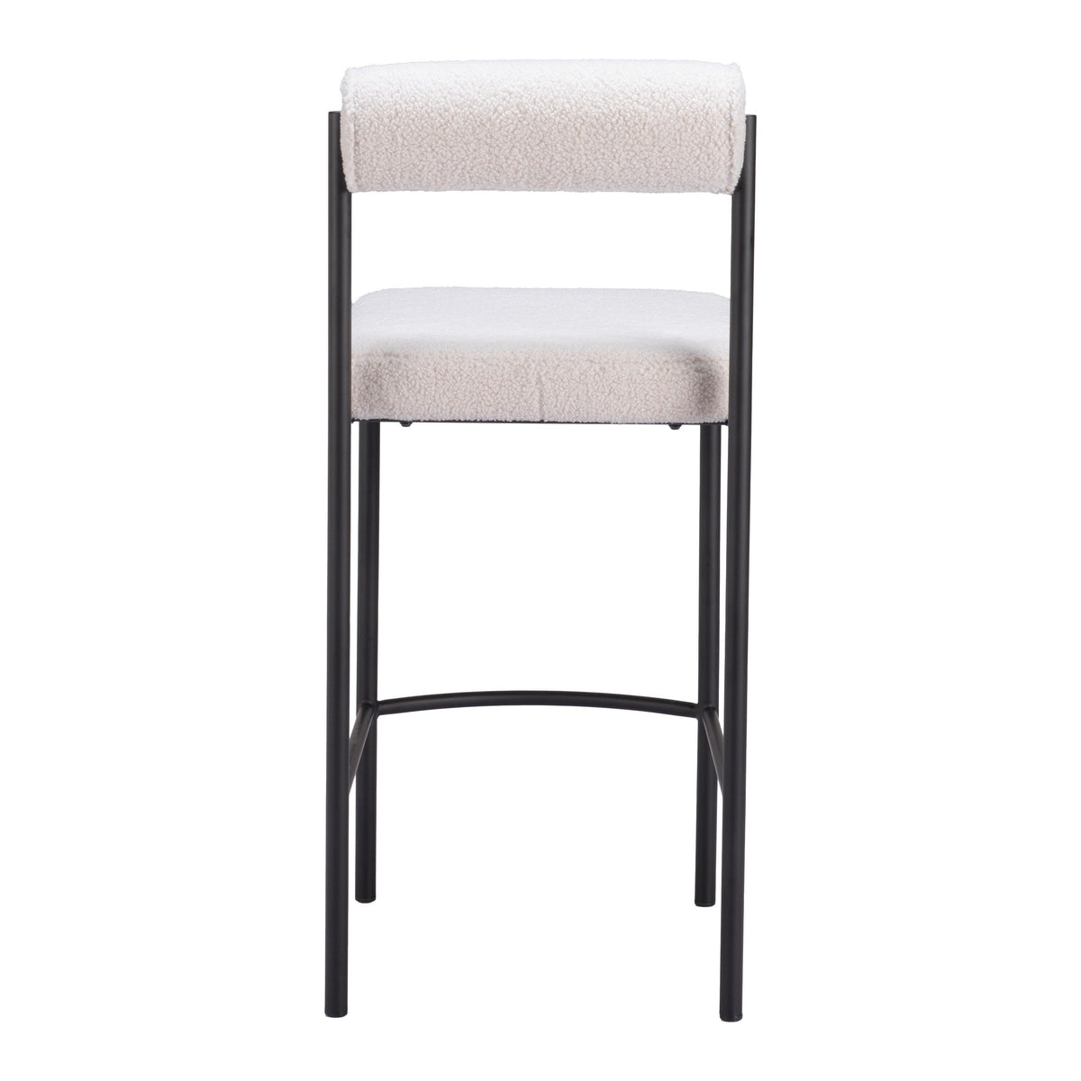 Livorno Counter Stool Ivory by Zuomod at Eve Furniture